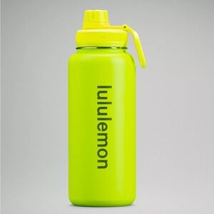 NWT Lululemon Back to Life Sport Bottle 32oz - Highlight Yellow